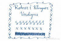 Rohrer & Klingner Verdigris - 50ml Bottled Ink