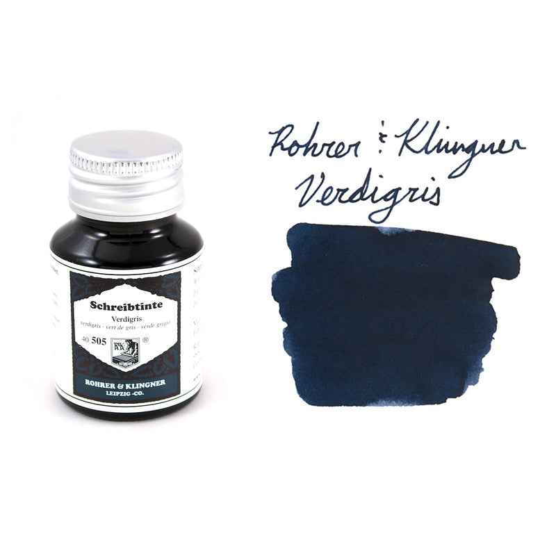 Rohrer & Klingner Verdigris - 50ml Bottled Ink