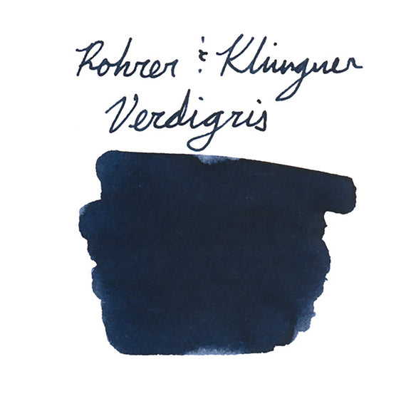 Rohrer & Klingner Verdigris fountain pen ink
