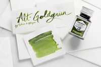 Rohrer & Klingner Alt-Goldgrun - Ink Sample