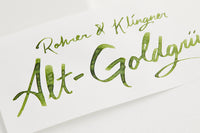 Rohrer & Klingner Alt-Goldgrun - 50ml Bottled Ink