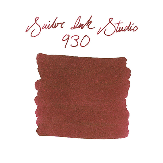 Sailor Ink Studio 930 fountain pen ink