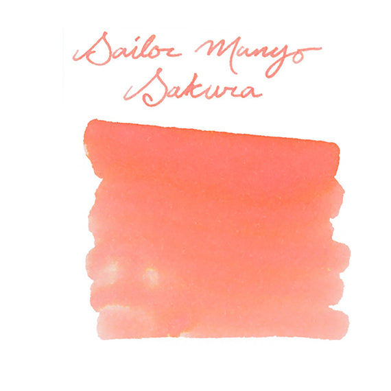 Sailor Manyo Sakura fountain pen ink