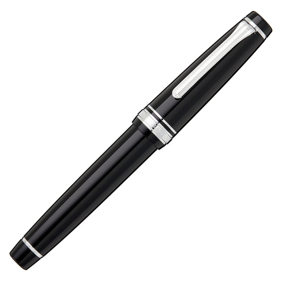 Sailor Pro Gear Fountain Pen - Black/Silver