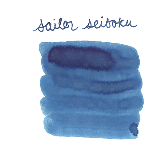 Sailor Seiboku Pigmented Blue Black fountain pen ink