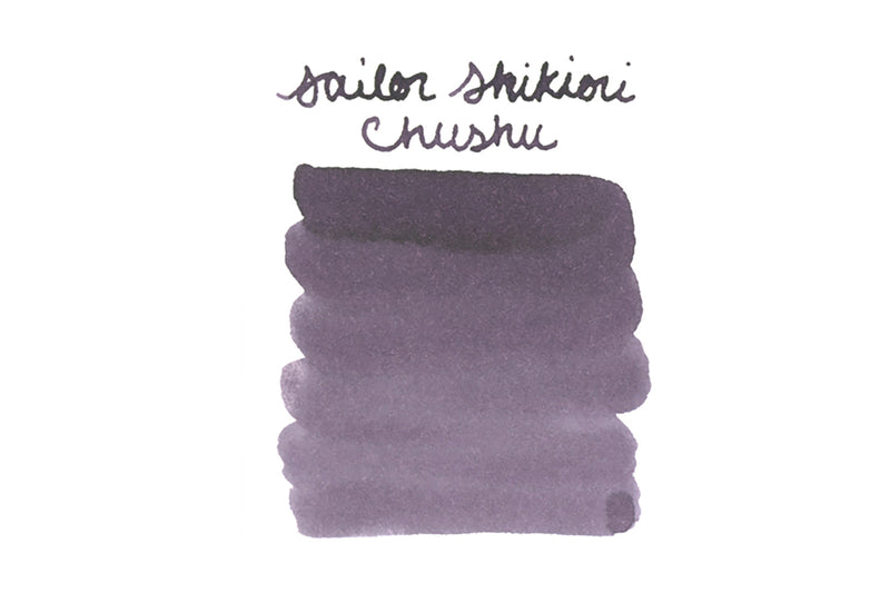 Sailor Shikiori Chushu - Ink Sample