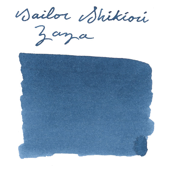 Sailor Shikiori Zaza fountain pen ink