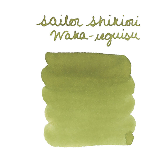 Sailor Shikiori Waka-uguisu fountain pen ink