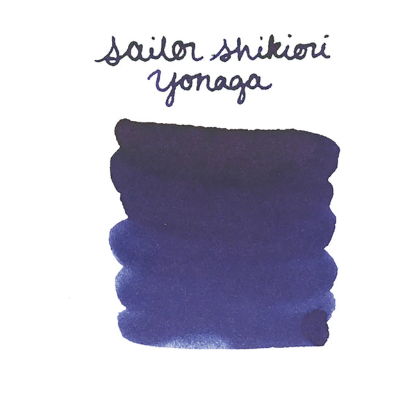 Sailor Shikiori Yonaga fountain pen ink