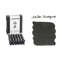 Sailor Kiwaguro Pigmented Black - Ink Cartridges