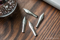 Goulet #6 Steel Nib - Silver (Old Design)