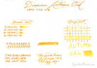 Diamine Autumn Oak - Ink Sample
