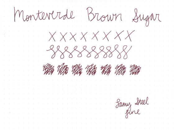 Monteverde Brown Sugar fountain pen ink