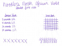 Noodler's North African Violet - Ink Sample