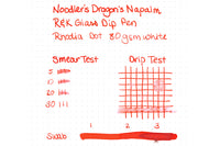 Noodler's Dragon's Fire - 4.5oz Bottled Ink with Free Charlie Pen