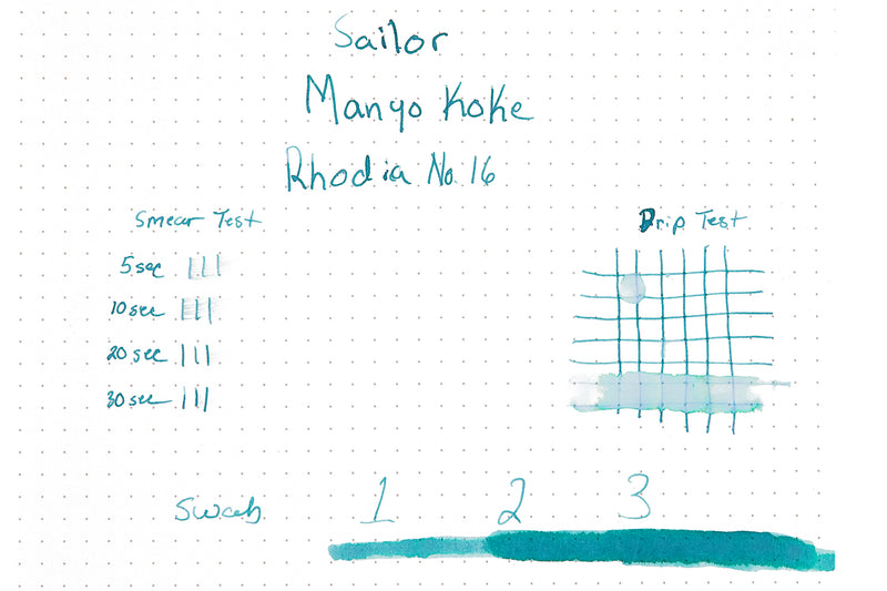 Sailor Manyo Koke - 50ml Bottled Ink