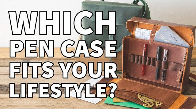 Which Pen Case Fits Your Lifestyle, Galen Leather Medic Bag
