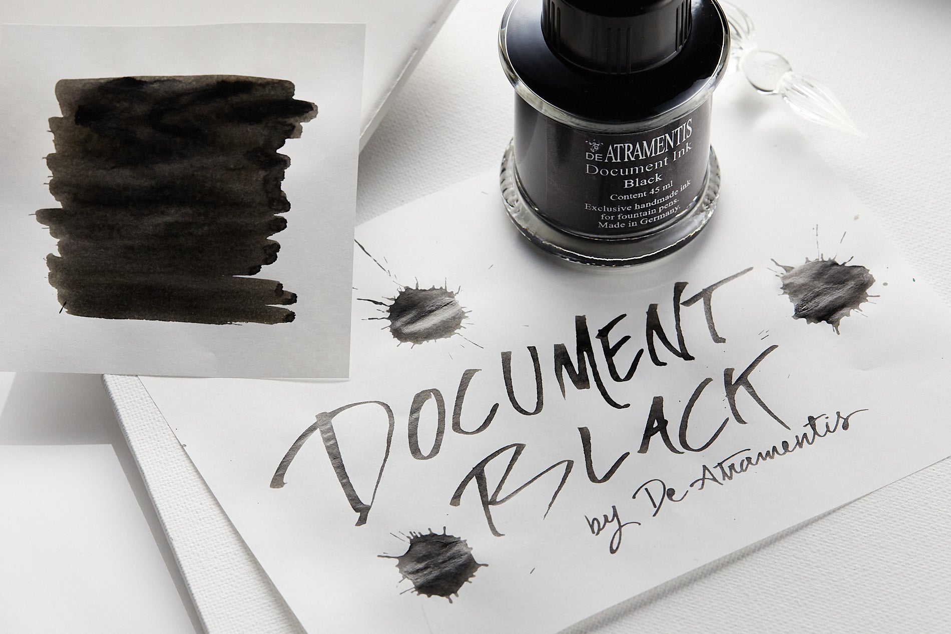 De Atramentis Document Ink White - 45ml Bottled Fountain Pen Ink - The  Goulet Pen Company