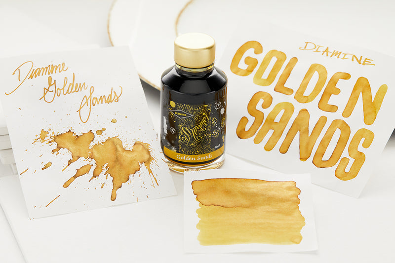 Diamine Golden Sands: Ink Review