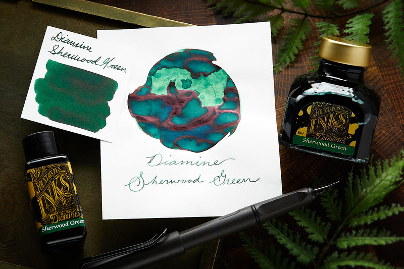 Diamine Sherwood Green: Ink Review