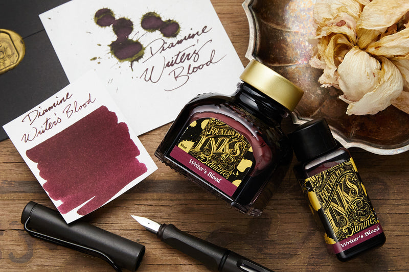 Diamine Writer's Blood: Ink Review
