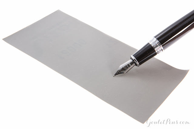 Goulet Micro-Mesh and an uncapped TWSBI 580