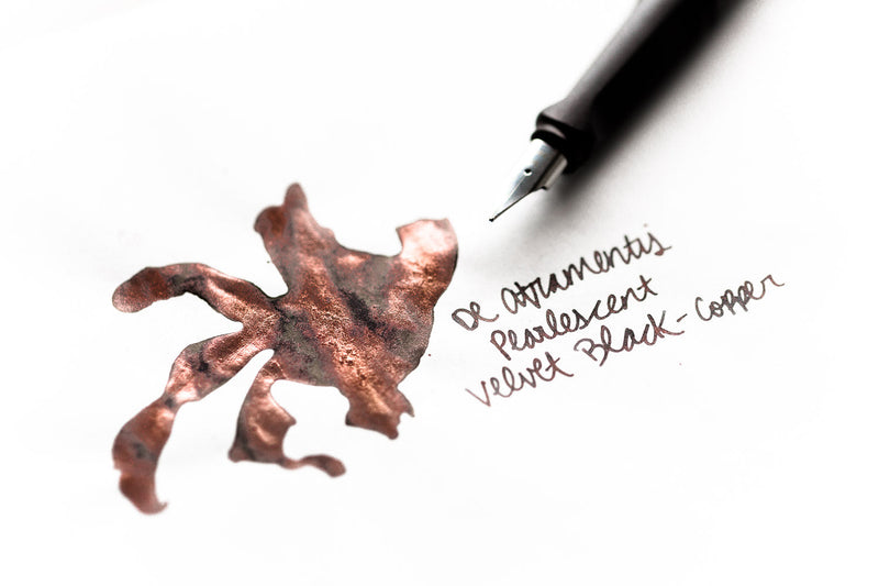De Atramentis Velvet Black-Copper: Ink Review