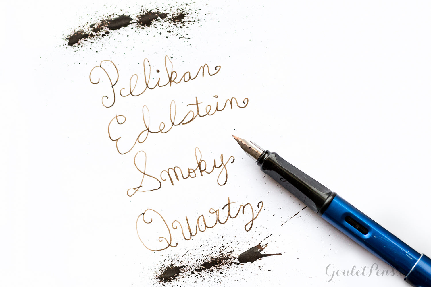 Pelikan Edelstein Smoky Quartz: Ink Review - The Goulet Pen Company