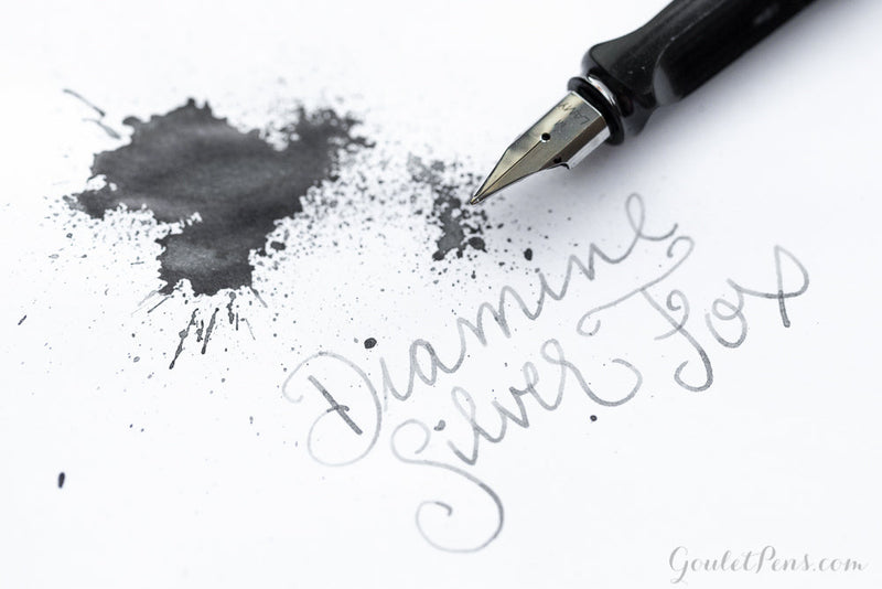 Diamine Silver Fox: Ink Review