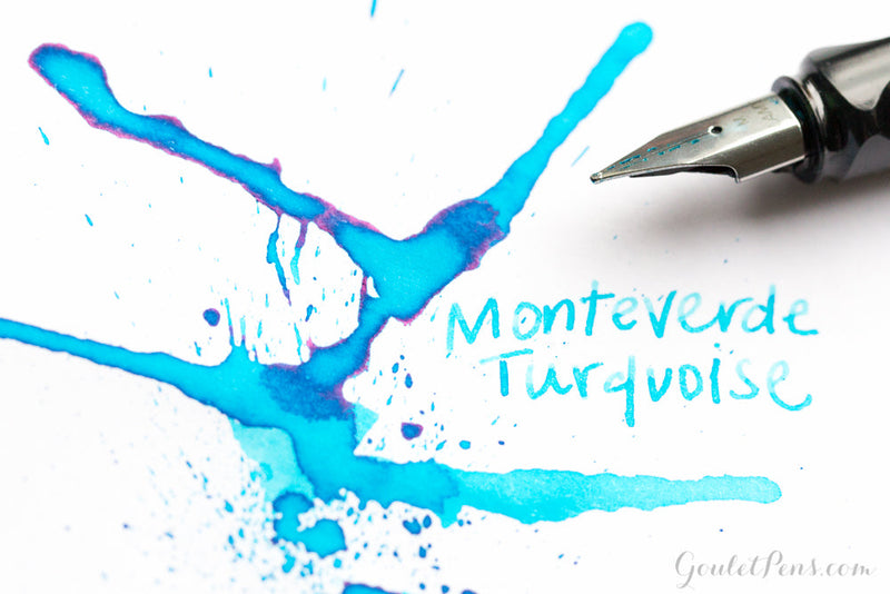 Monteverde Caribbean Blue: Ink Review