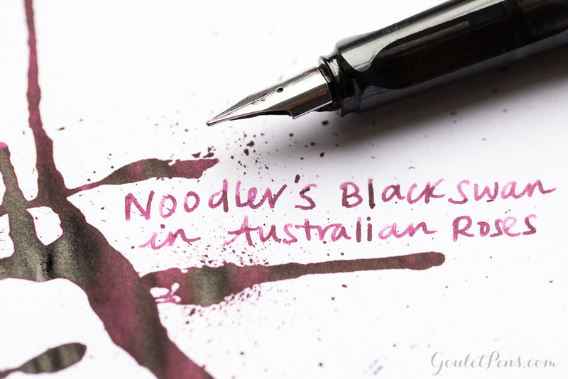 Noodler's Black Swan in Australian Roses: Ink Review