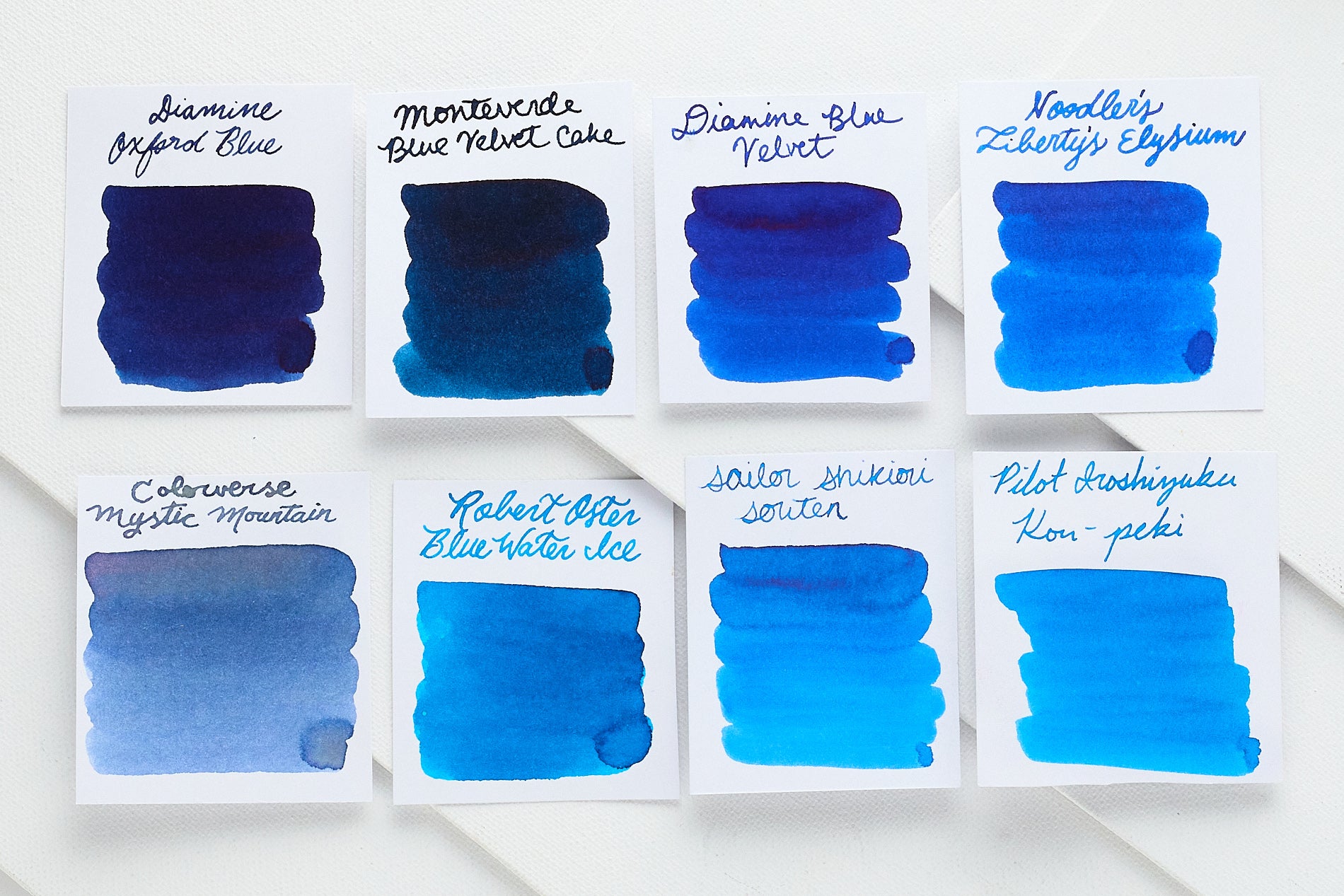 Must-Try Standard Blue Inks! - The Goulet Pen Company