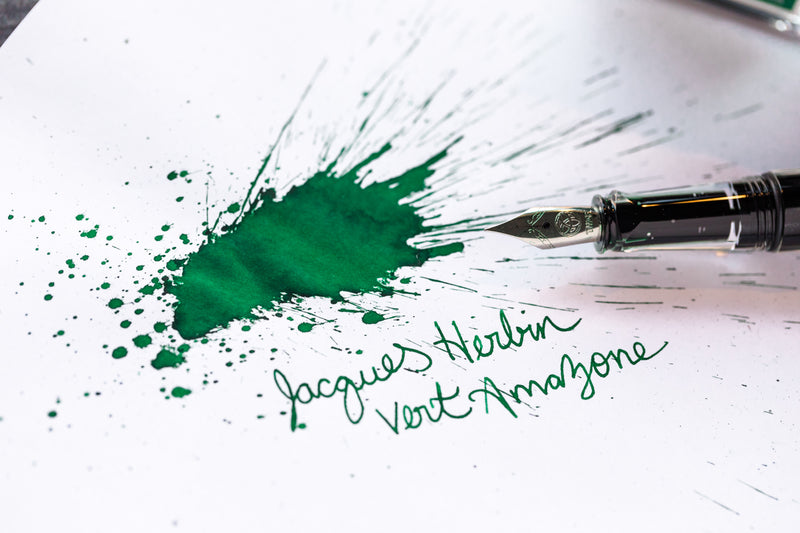 Jacques Herbin Vert Amazone: Ink Review
