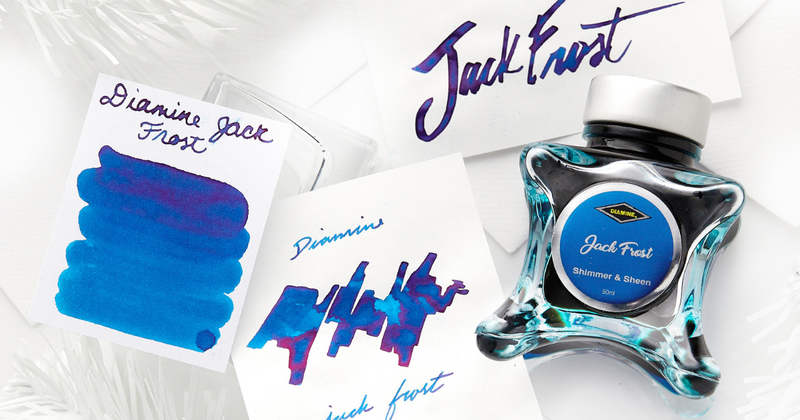 Diamine Jack Frost: Ink Review