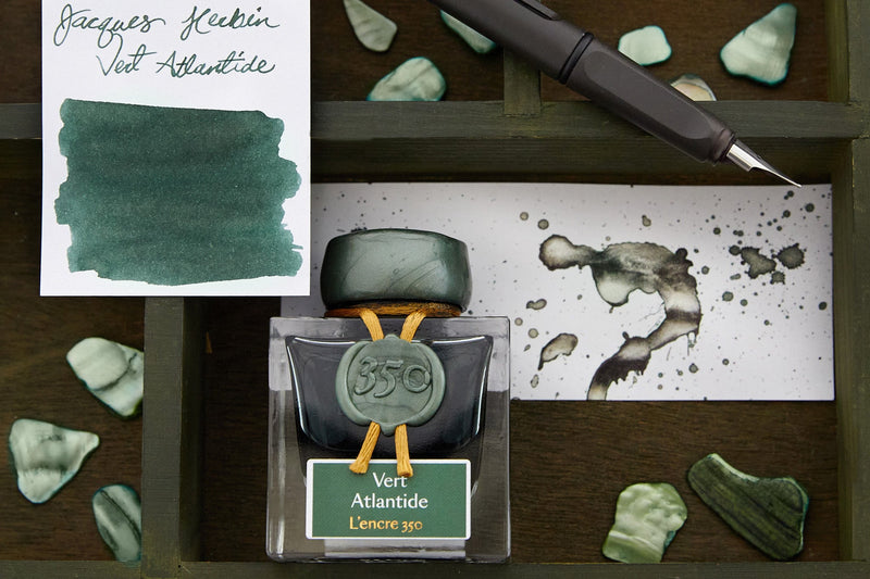 Jacques Herbin 350 Vert Atlantide: Ink Review