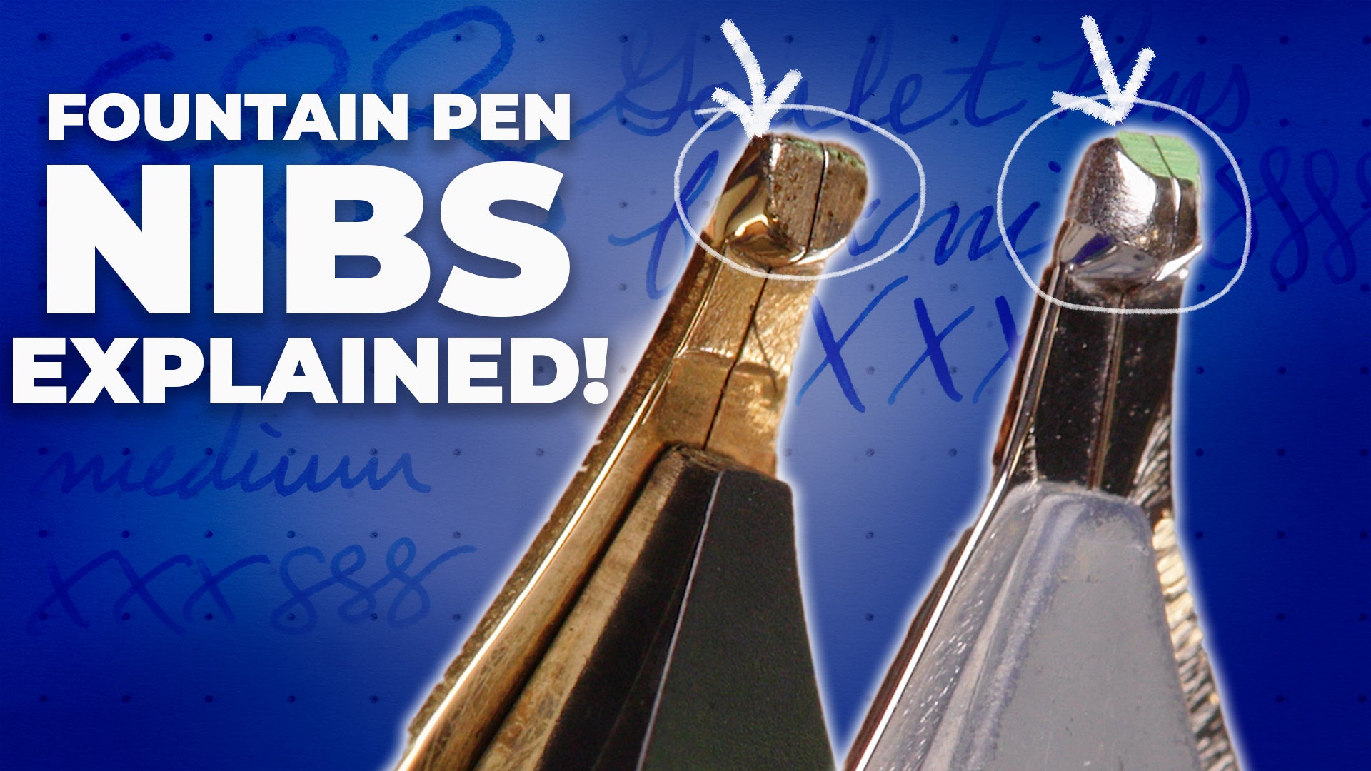 Fountain Pen Nibs Explained The Goulet Pen Company