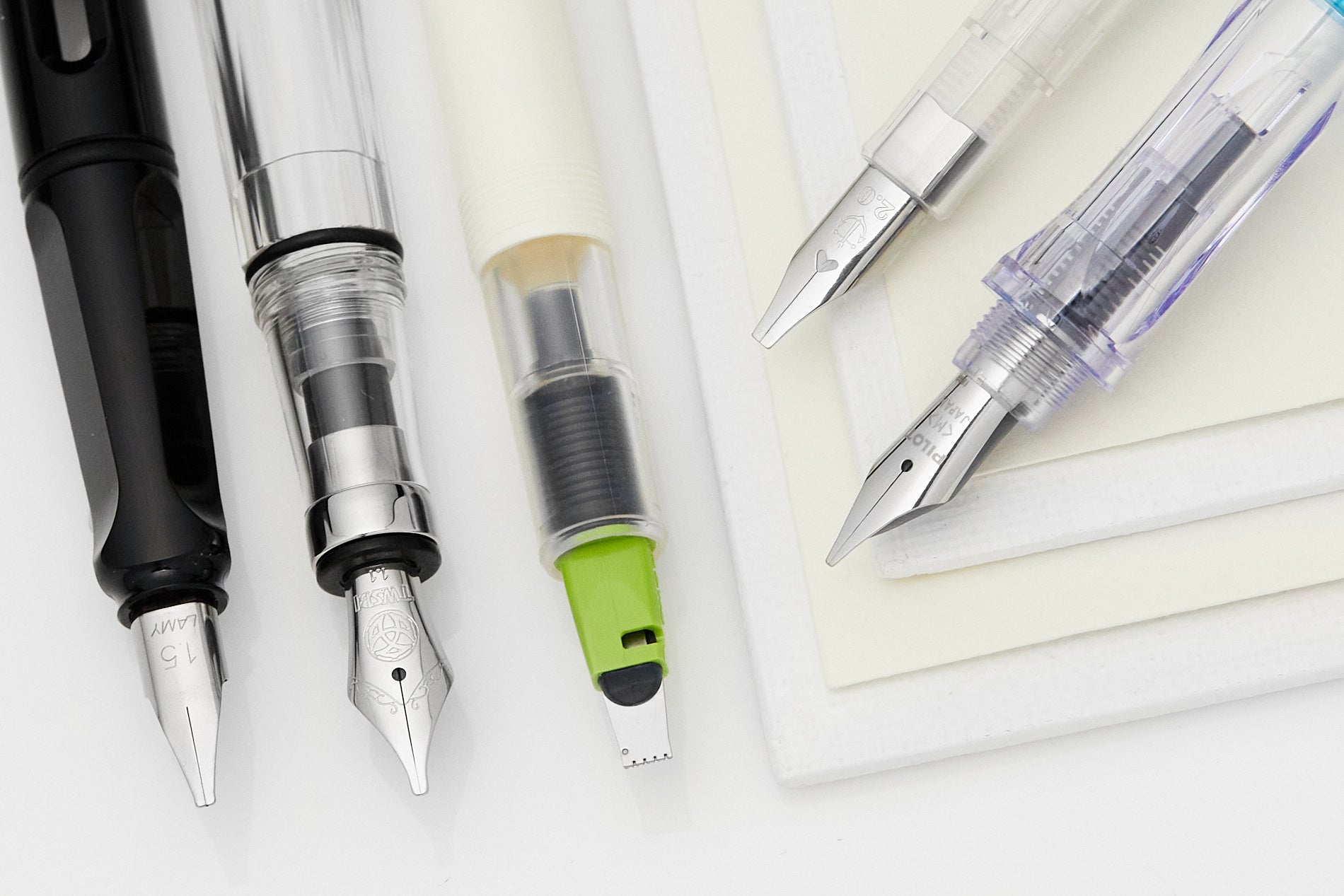 How to Write with a Stub Nib Fountain Pen The Goulet Pen Company