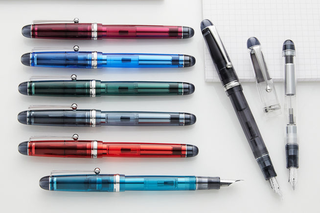 Pilot Custom 74 Fountain Pens in assorted colors