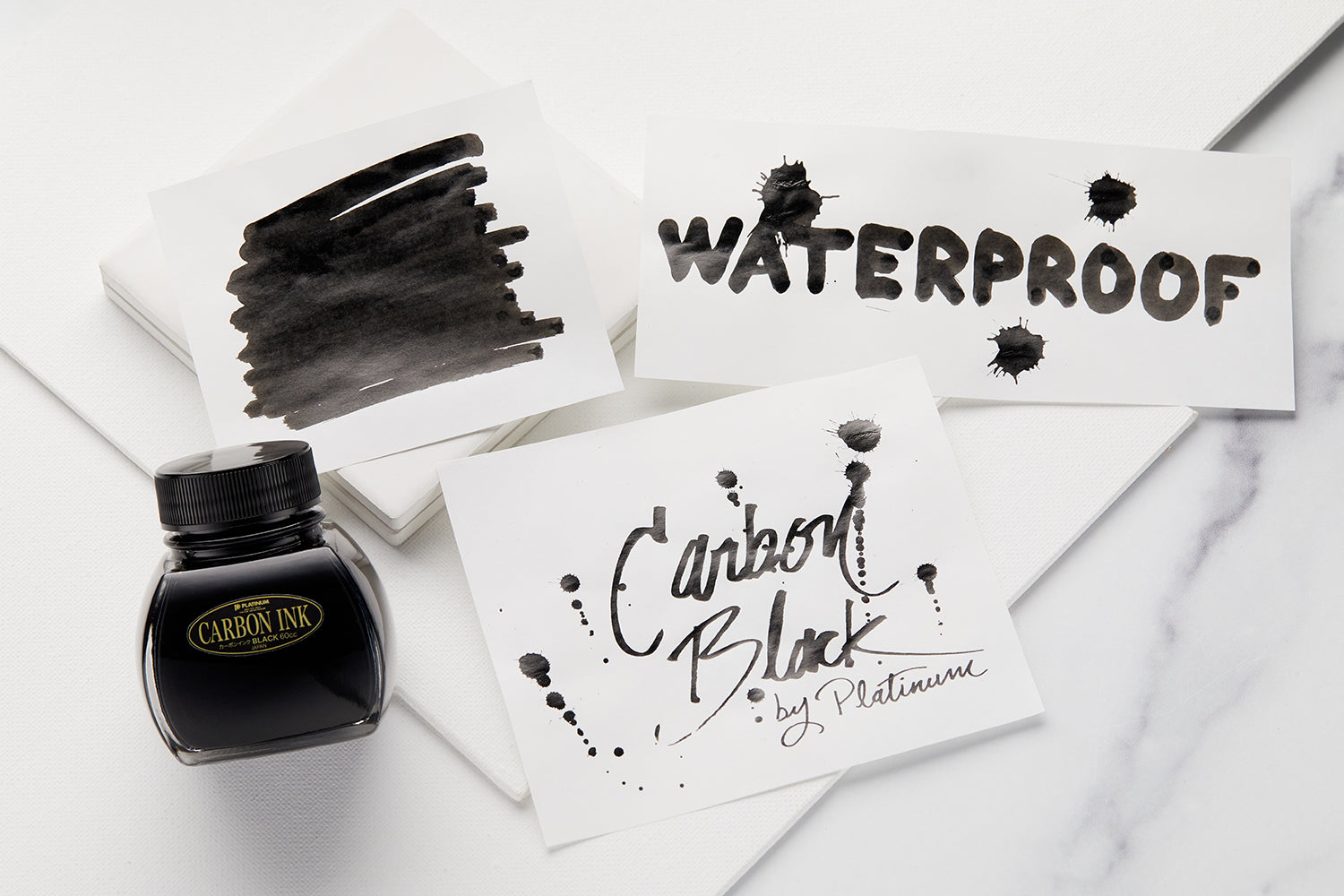 Platinum Carbon Black: Fountain Pen Ink Review - The Goulet Pen Company