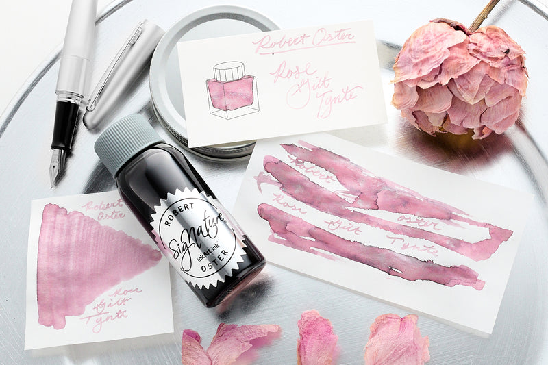 Robert Oster Rose Gold Antiqua: Fountain Pen Ink Review - The Goulet ...