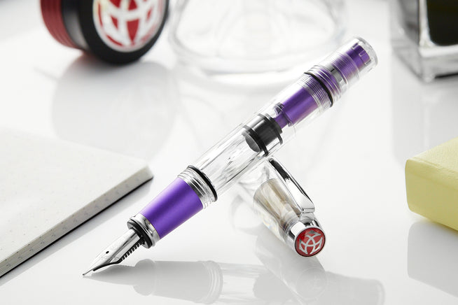 TWSBI Mini AL Grape on white background