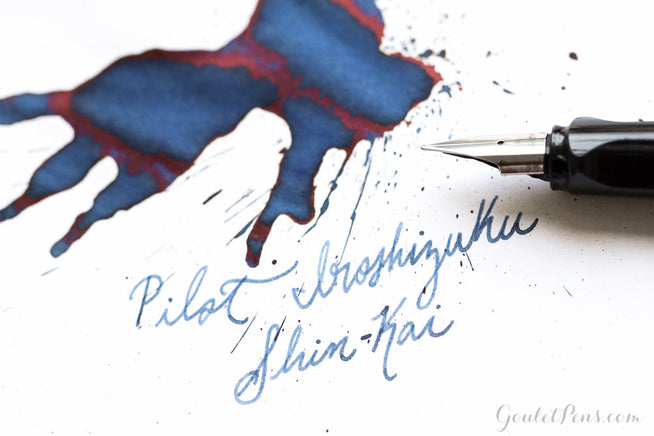 Pilot Iroshizuku Shin-Kai Ink Splatter