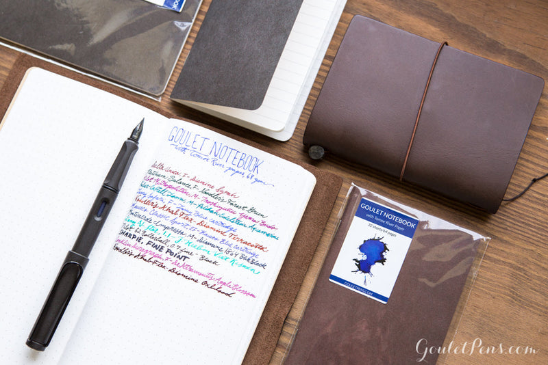 Goulet Notebooks with Tomoe River Paper!
