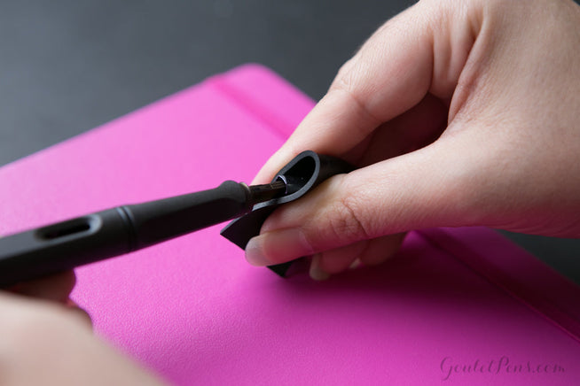 Goulet Grip being used on a LAMY safari