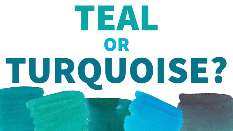 Is It Teal or Turquoise?