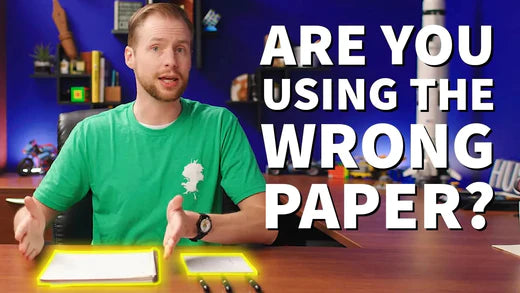 Drew Asking Are You Using the Wrong Paper