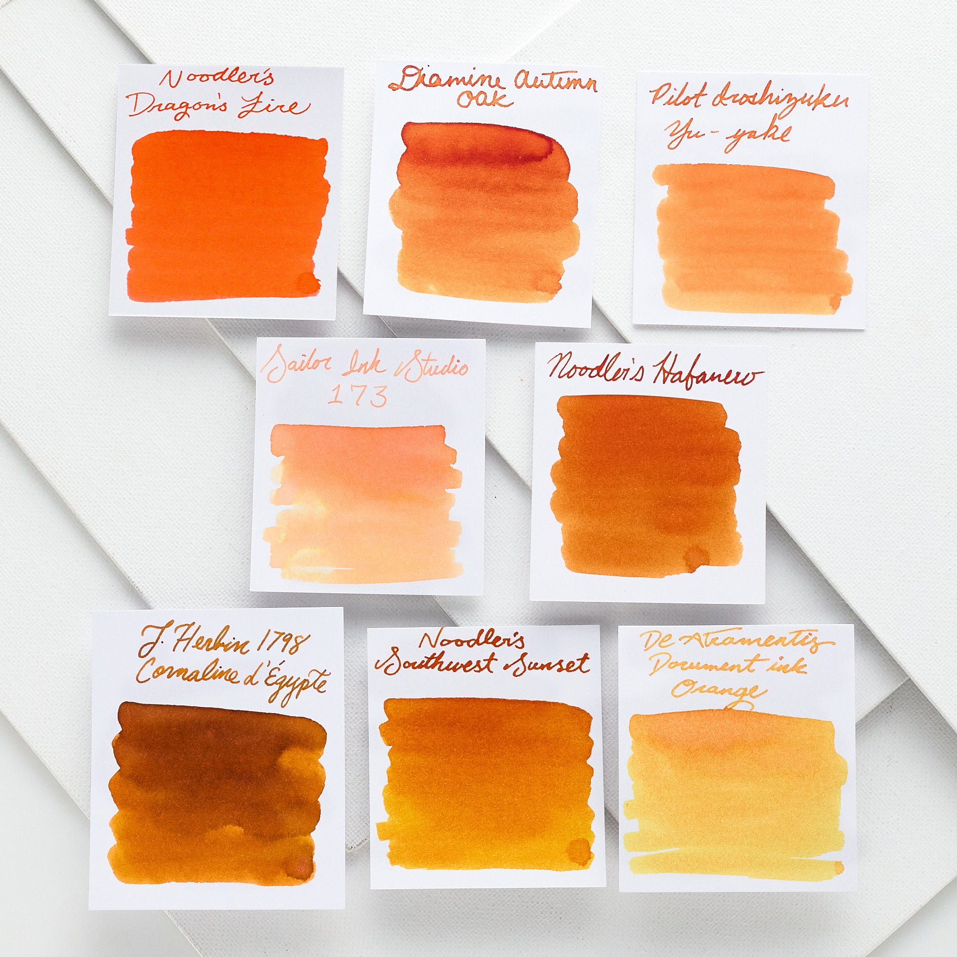 Orange Fountain Pen Ink - The Goulet Pen Company