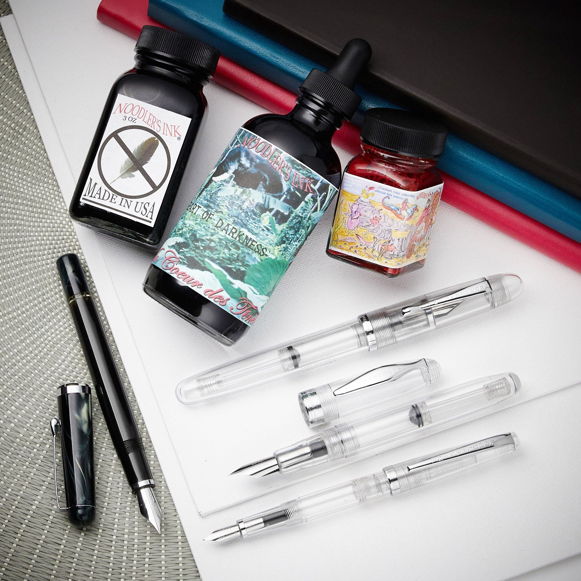 Noodler's Clairvoyance Slate Fountain Pen Ink - 3oz Bottle Bottle - DC -  Goldspot Pens