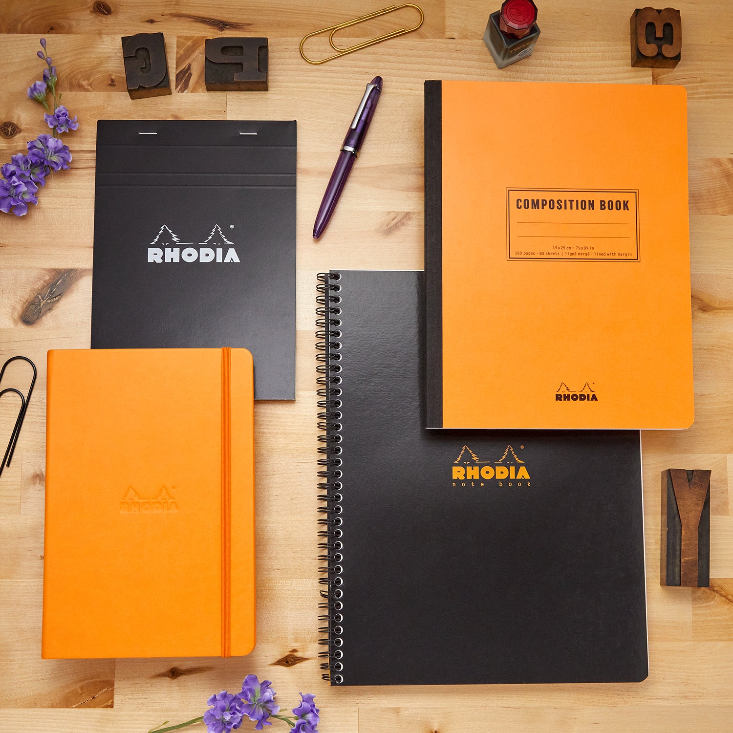 Rhodia Notebooks  Shop Notebooks & Paper - The Goulet Pen Company