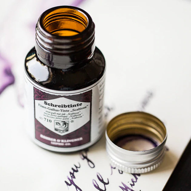 Rohrer & Klingner Ink Fountain Pen Ink and Samples - The Goulet Pen Company